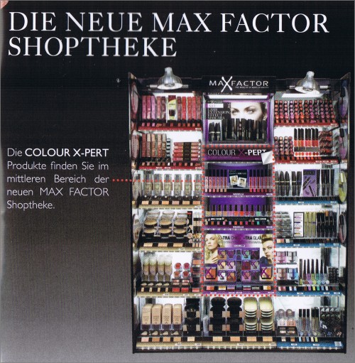MaxFactor: Neue Theke MaxFactor: Neue Theke