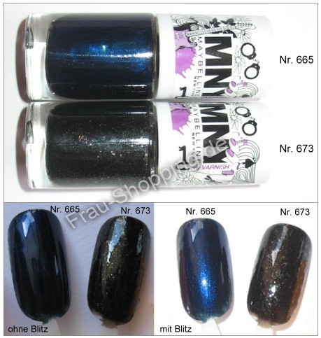 MNY Nagellack 665 + 673 MNY Nagellack 665 + 673