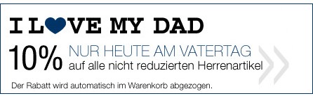 Tom Tailor: 10% Rabatt zum Vatertag