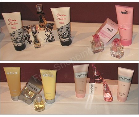 All four senses - Christina Aguilera, Puma Flowling, Mexx Woman, Bruno Banani All four senses - Christina Aguilera, Puma Flowling, Mexx Woman, Bruno Banani