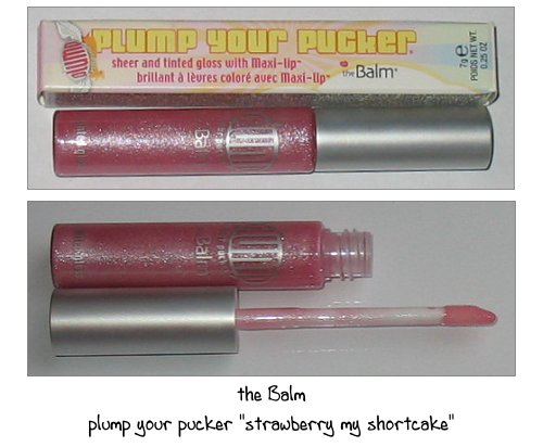 the Balm plump your pucker - strayberry my shortcake the Balm plump your pucker - strayberry my shortcake