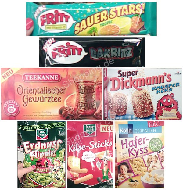 Neu im Supermarkt: Fritt Lakritz, Dickmanns Knusper Keks uvm. Neu im Supermarkt: Fritt Lakritz, Dickmanns Knusper Keks uvm.