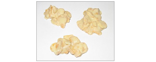 Choco Crossies White ausgepackt Choco Crossies White ausgepackt