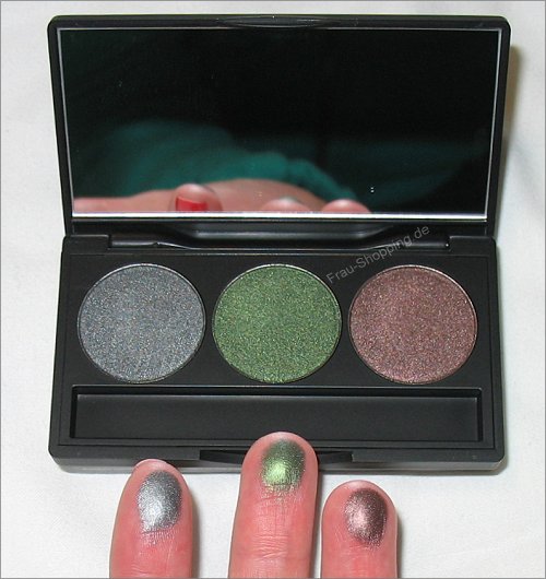 Inglot Lidschatten Trio Inglot Lidschatten Trio