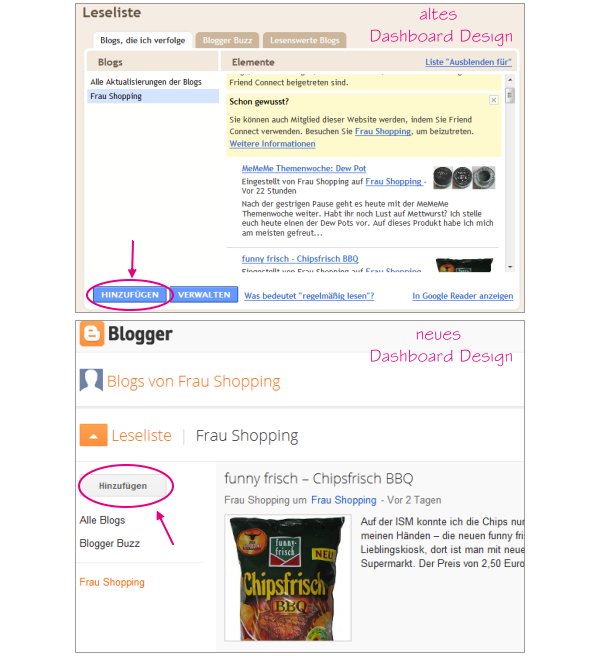 GFC Alternatve: Blog manuell ins Dashboard einfügen GFC Alternatve: Blog manuell ins Dashboard einfügen