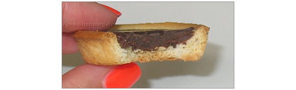 Bonne Maman Tartelettes chocolat noir ausgepackt Bonne Maman Tartelettes chocolat noir ausgepackt