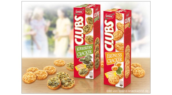 Neu im Supermarkt - Lorenz Clubs Cracker Neu im Supermarkt - Lorenz Clubs Cracker
