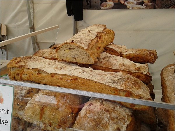 Brot auf dem französischen Markt Brot auf dem französischen Markt