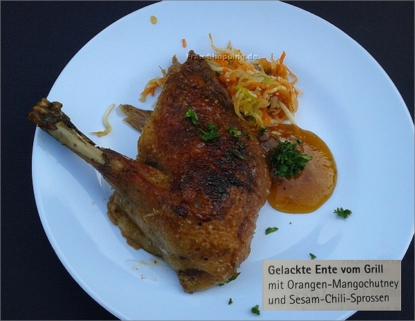 Gourmet-Meile in Essen: Ente von Kiepenkerl Gourmet-Meile in Essen: Ente von Kiepenkerl