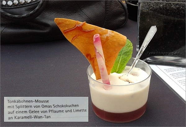 Gourmet-Meile in Essen: Tonkabohnen-Mousse von GOP-Varieté Essen Gourmet-Meile in Essen: Tonkabohnen-Mousse von GOP-Varieté Essen