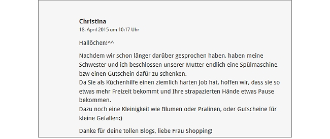 Herzlichen Glückwunsch!