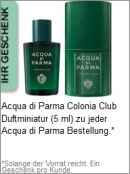 Gratis Geschenk von Acqua di Parma
