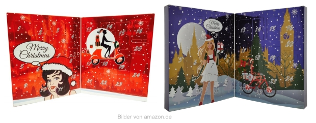 W7 Adventskalender 2014 und 2015