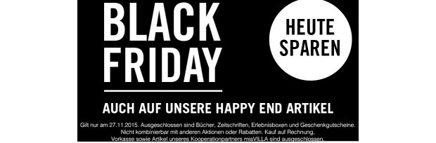 Black Friday bei Butlers