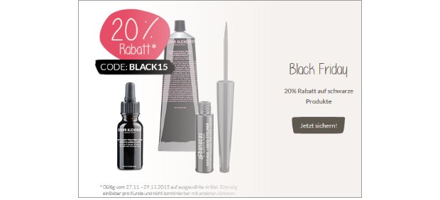 Black Friday bei Nature Me