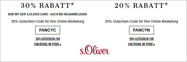 Black Friday bei s.Oliver