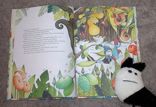 Ikea Safoskatt - die Stofftiere im Buch