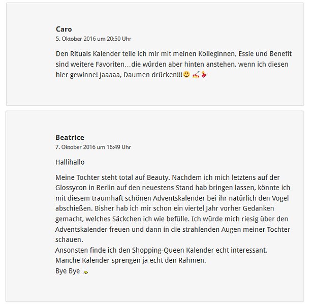 Die Gewinner: Amazon Beauty Adventkalender
