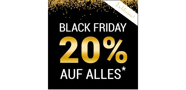 Friday Rabatt bei Butlers 2016