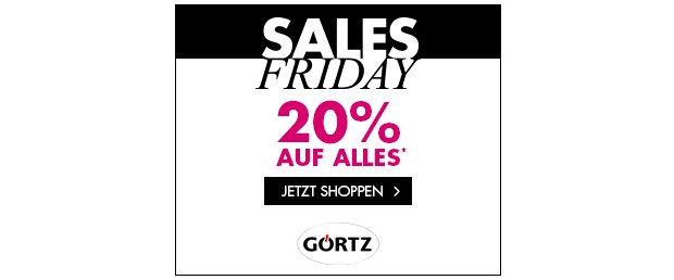 Cyber Rabatte bei Görtz