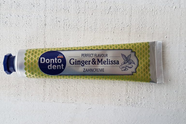 Dontodent Ginger & Melissa Zahnpasta von dm