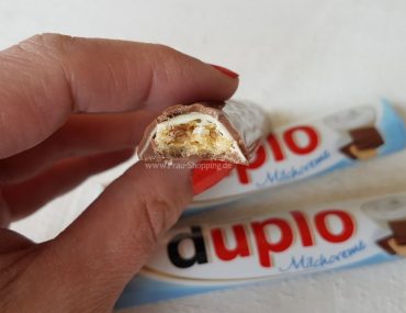duplo Milchcreme ausgepackt