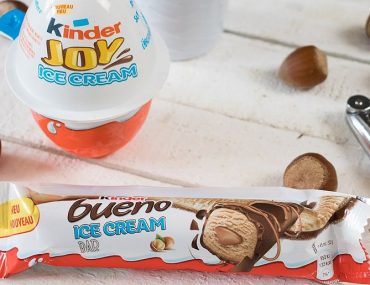Kinder Bueno Ice Cream Bar und Kinder Joy Ice Cream